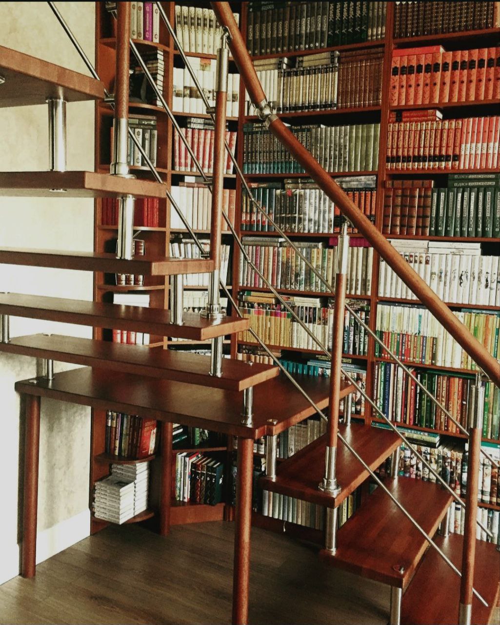 Ladder in library